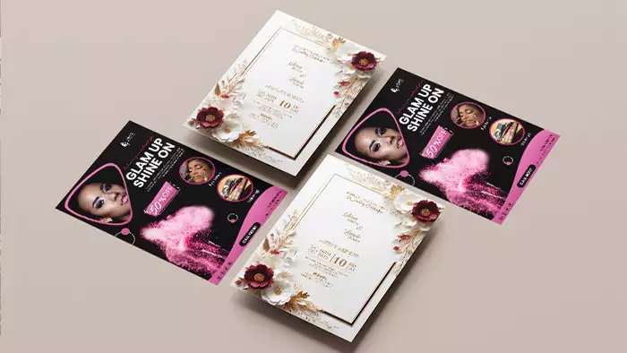 Flyer grid-template designed by aridesign